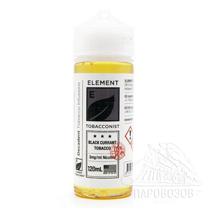 Element - Black Currant Tobacco 120ml (3мг)