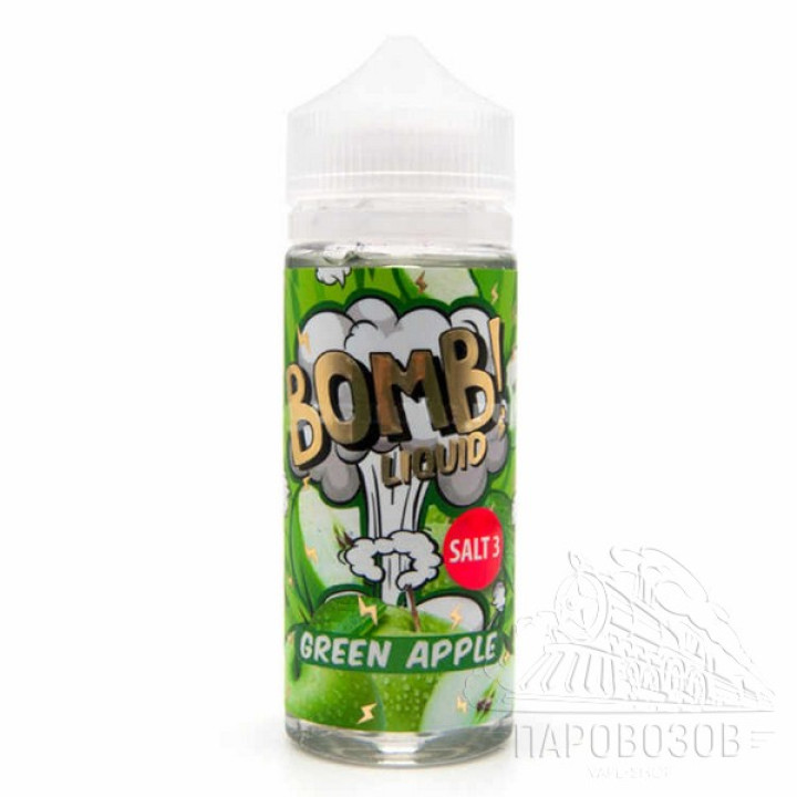 BOMB! 0mg Green Apple
