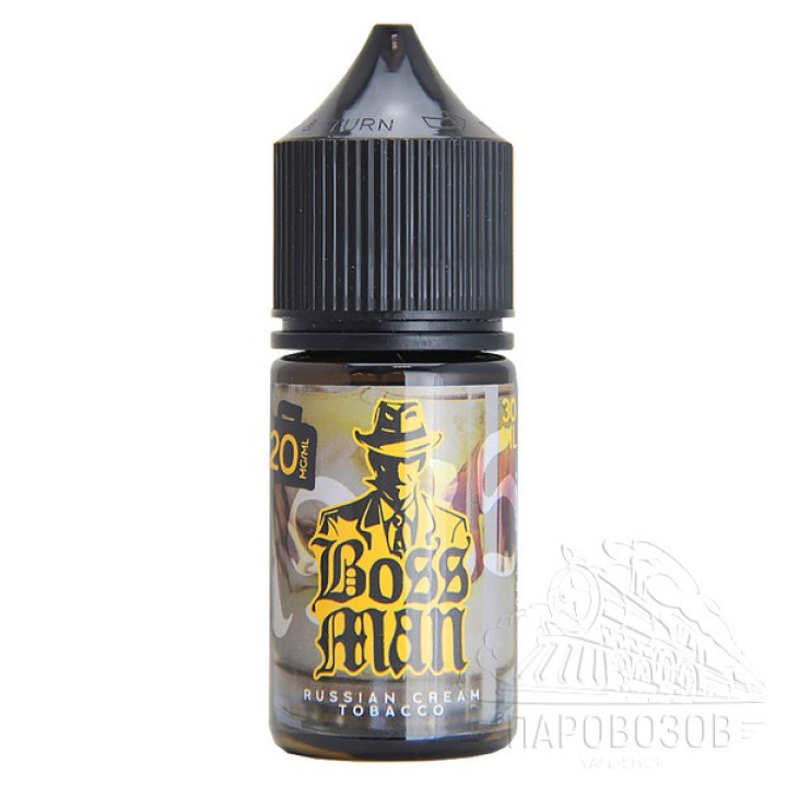 Boss Man Salt Russian Cream Tobacco 30 мл 20