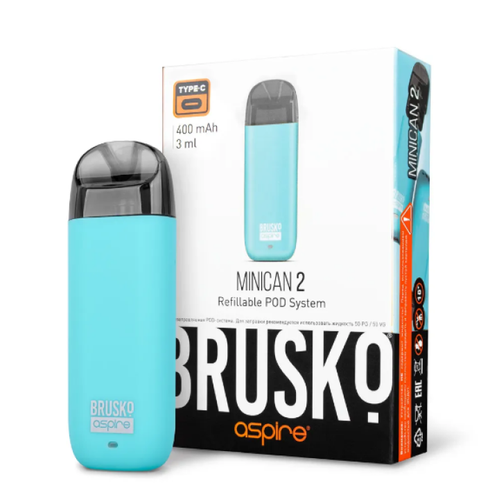 BRUSKO MINICAN 2 - Бирюзовый