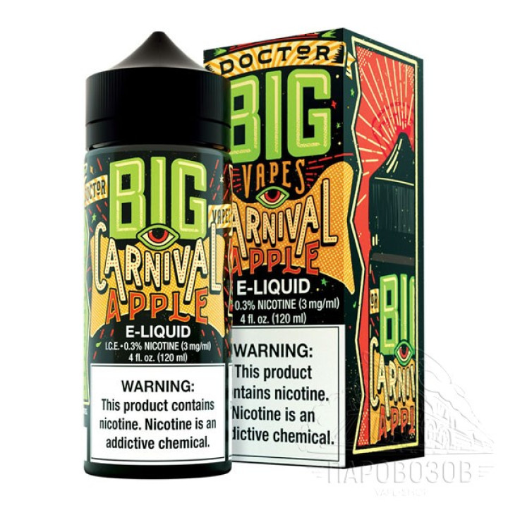 Doctor Big - Carnival Apple (Яблоко в карамели) 120 мл (Т)