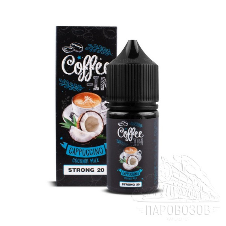 COFFEE-IN STRONG 20mg Cappuchino coconut milk 30ml