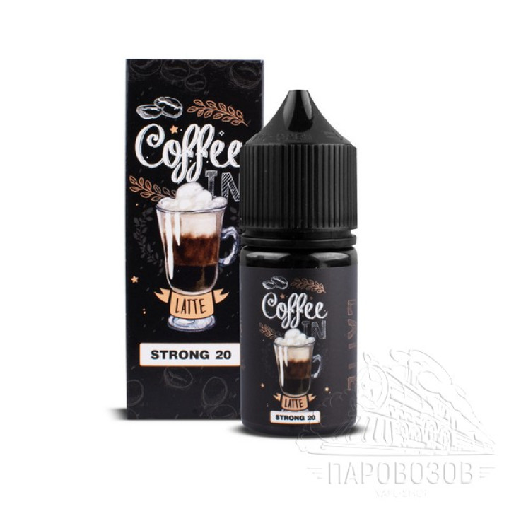 COFFEE-IN STRONG 20mg Latte 30ml