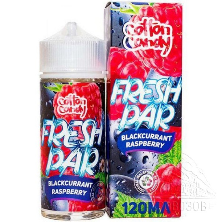 Cotton Candy Fresh Par Blackcurrant Raspberry 120мл 0мг