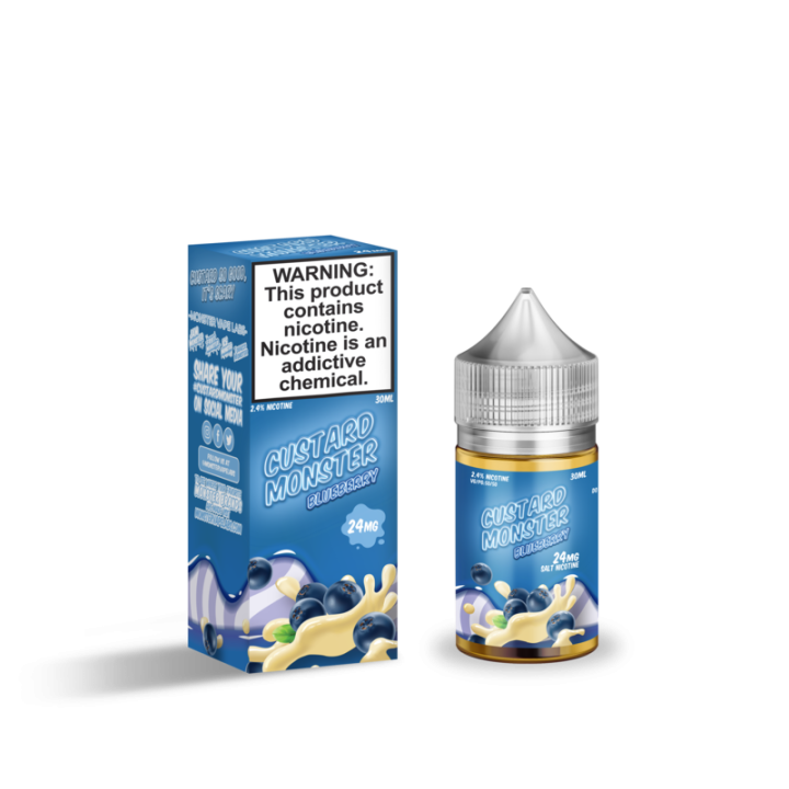 CUSTARD MONSTER SALT Blueberry 30ml (ДВ)