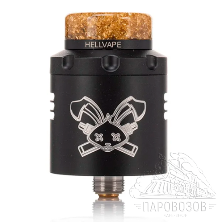 Дрипка Hellvape Dead rabbit v3 RDA (Matte Black) ОРИГИНАЛ