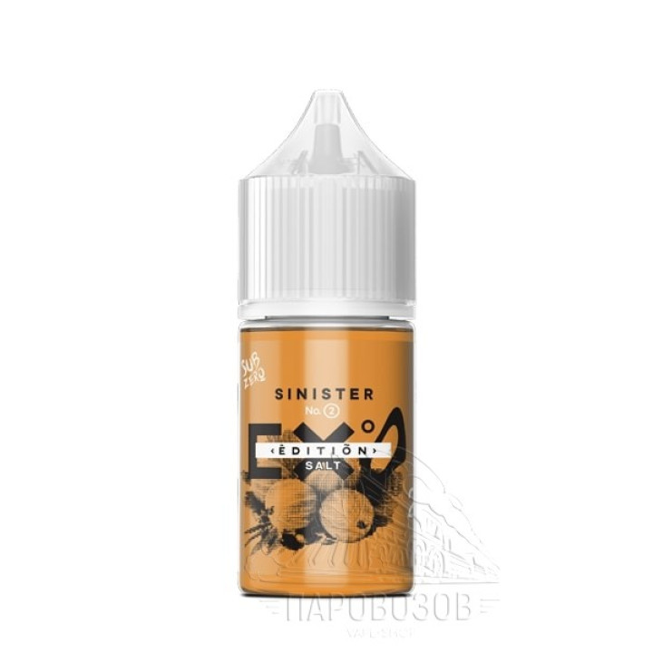 Жидкость Edition Exo SALT - Sinister 30 мл 20 мг (Крыжовник, асаи, лёд)