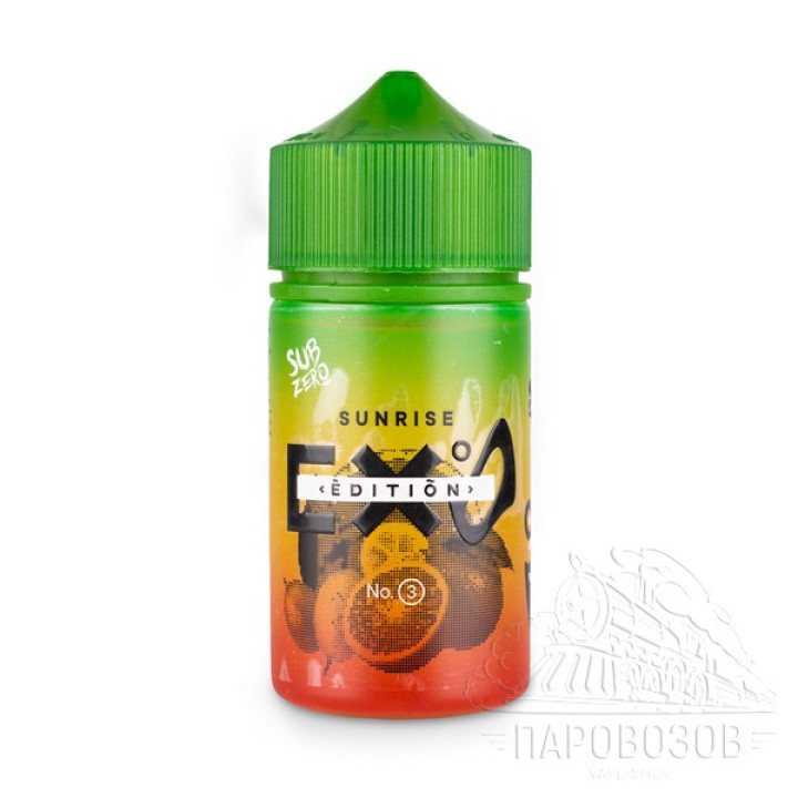 EXO SUBZERO Sunrise 3mg 80ml