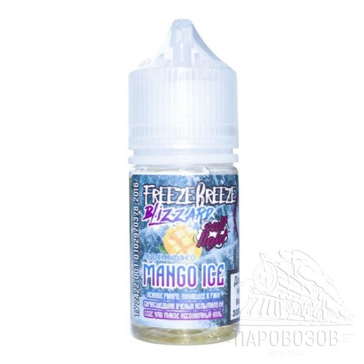 FREEZE BREEZE Blizzard SALT 20 Mango ICE 30ml