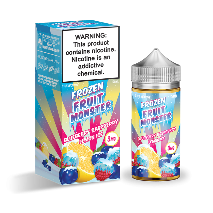 Frozen Fruit Monster Blueberry Raspberry Lemon 100 мл Т