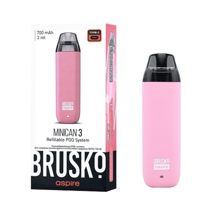 Brusko MINICAN 3 Розовый
