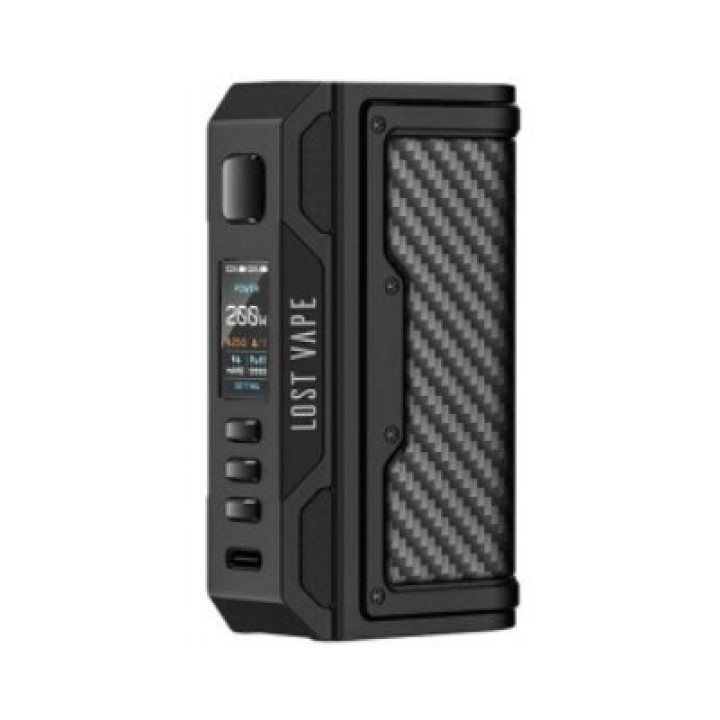 Бокс мод Lost Vape Thelema Quest 200W Box Mod Black Carbon Fiber