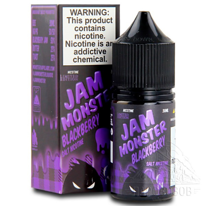 JAM MONSTER SALT Blackberry 30ml (ДВ)