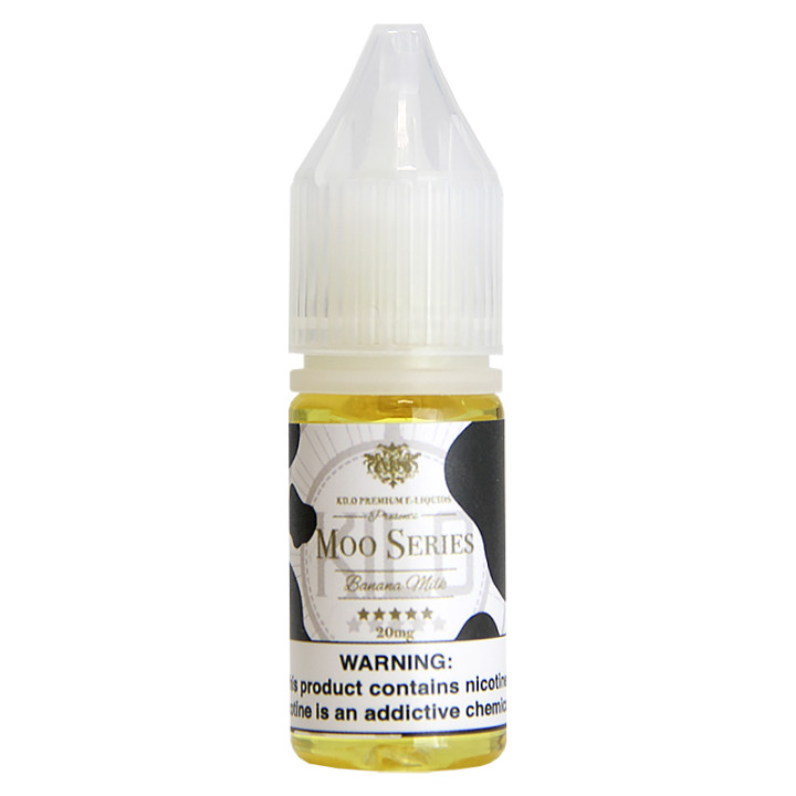 Жидкость KILO MOO SALT - Banana Milk 10 мл 20 мг (Банановый коктейль)