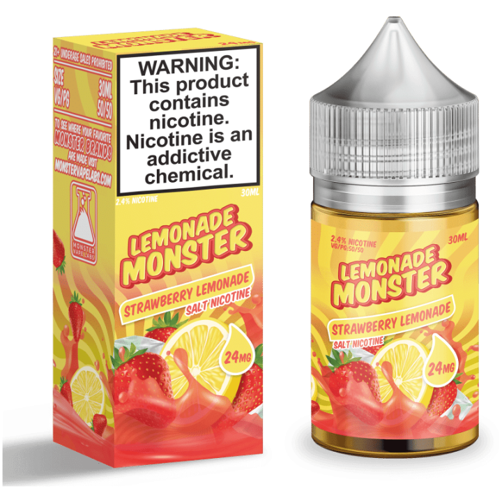 Lemonade Monster SALT Strawberry (Клубничный лимонад) 30мл (ДВ)