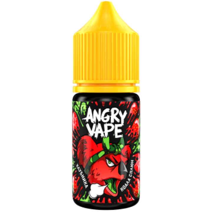 Angry Vape, 2 (30мл), Коала Сплюн (клубника)