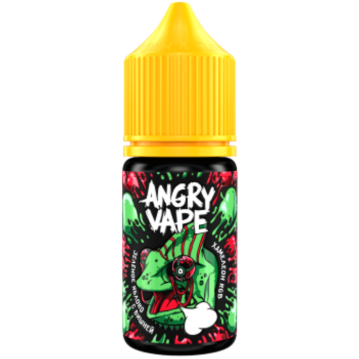 Angry Vape, 2 (30мл), Хамелеон RGB (зеленое яблоко с вишней)