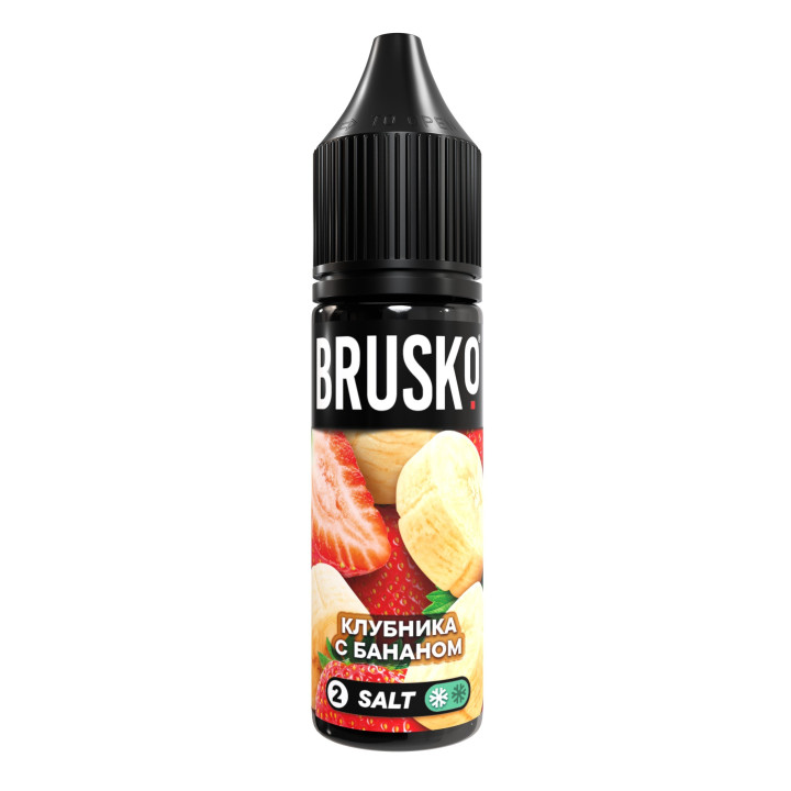 Brusko Salt, 2 (35мл), Клубника с бананом