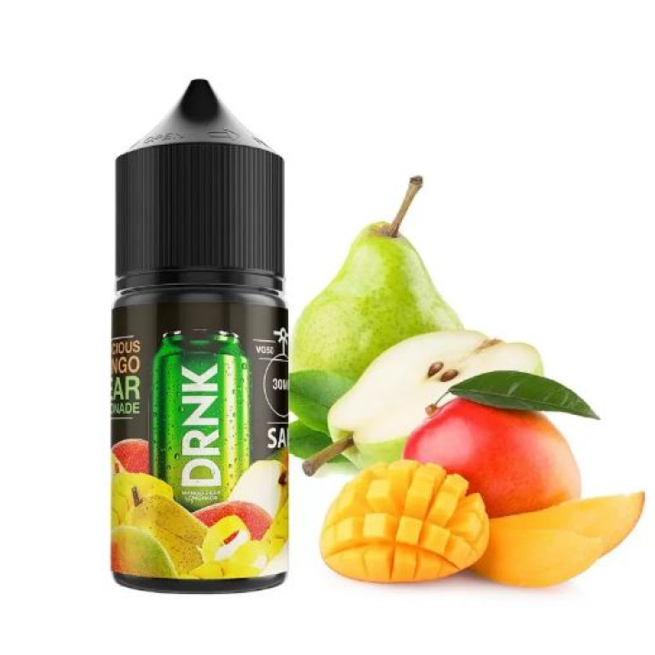 DRNK SALT Strong - Delicious Mango Pear Lemonade 30 мл (Холодный лимонад с манго и грушей)