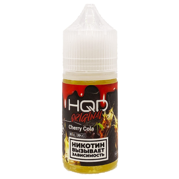 HQD Original SALT - Cherry Cola 30 мл 20 Strong (Вишневая кола)