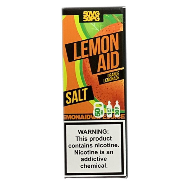 Жидкость Lemon Aid SALT ORANGE (Освежающий лимонад с апельсином) 10мл