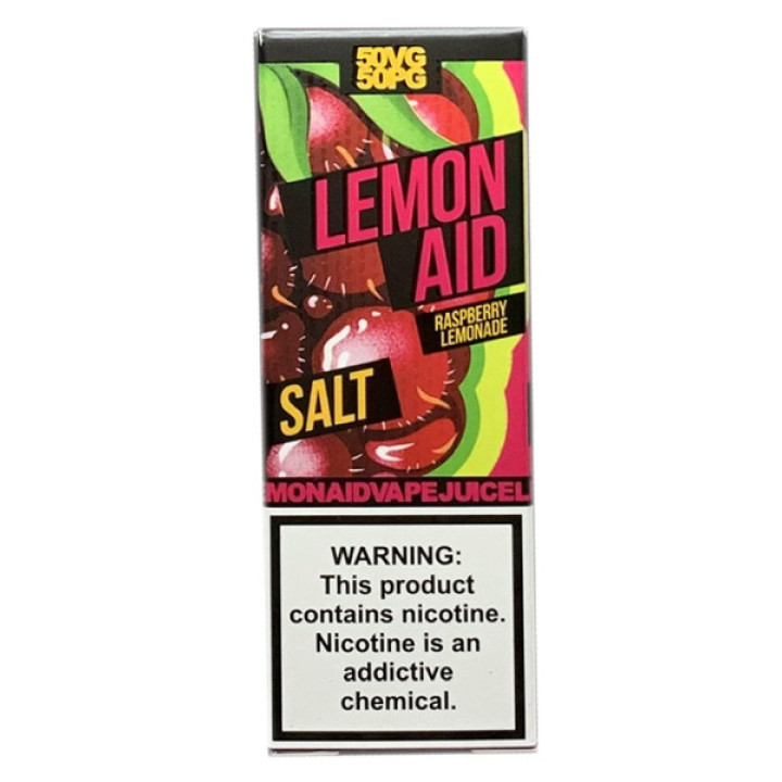 Жидкость Lemon Aid SALT RASPBERRY (Освежающий лимонад с малиной) 10мл