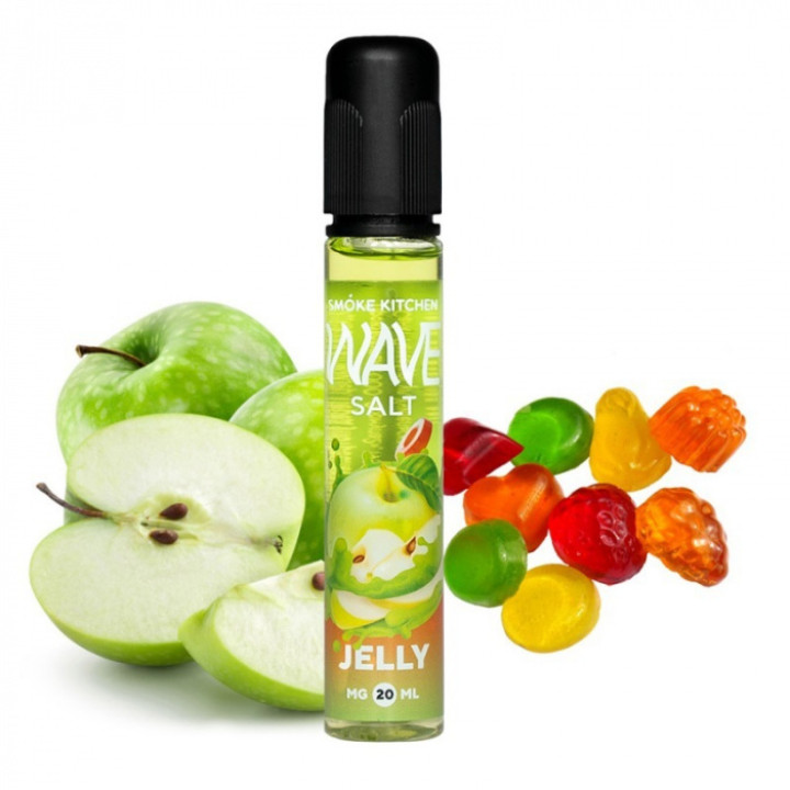 SK «Смок Китчен Вэйв Салт» Jelly Джелли (30 мл, 20 мг/мл) (Яблочный мармелад)