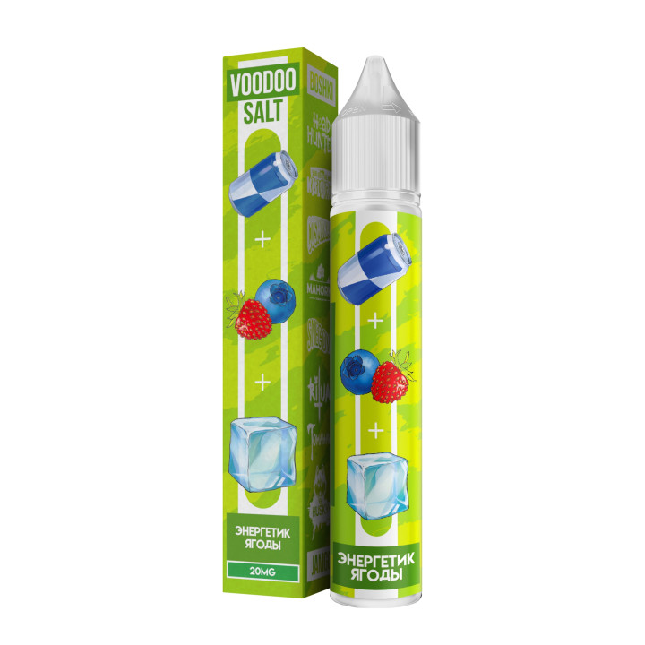 VOODOO Double TX (Strong) SALT - Энергетик ягоды 30 мл 20 мг