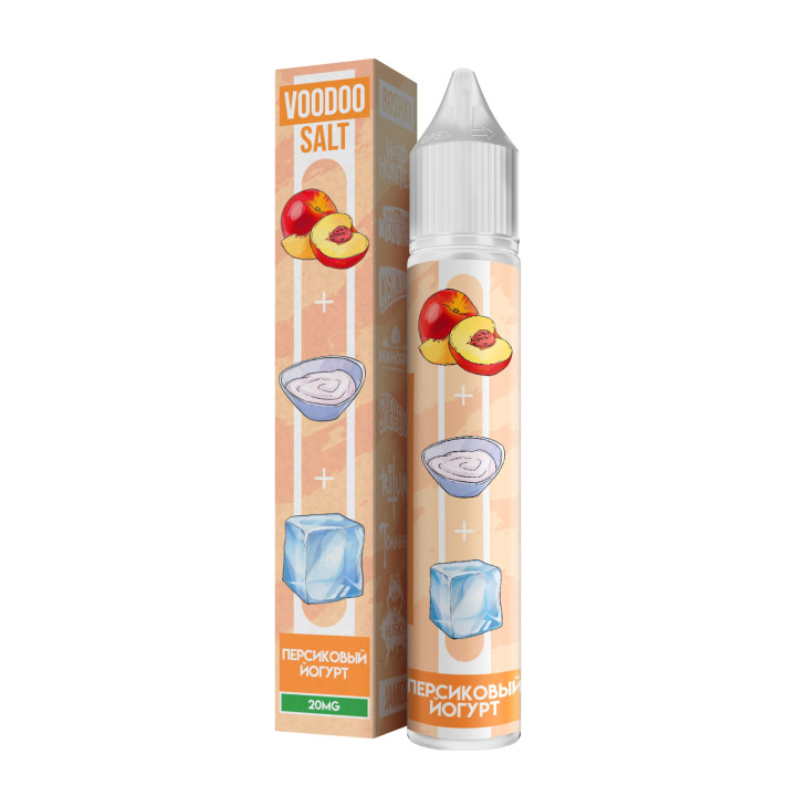 VOODOO SALT 20 Персиковый йогурт 30ml