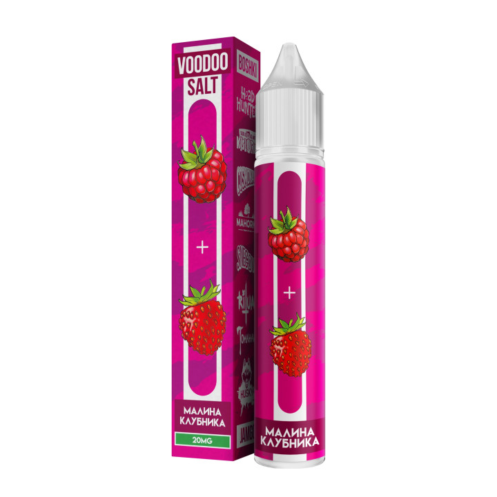 VOODOO Double TX (Strong) SALT - Малина клубника 30 мл 20 мг
