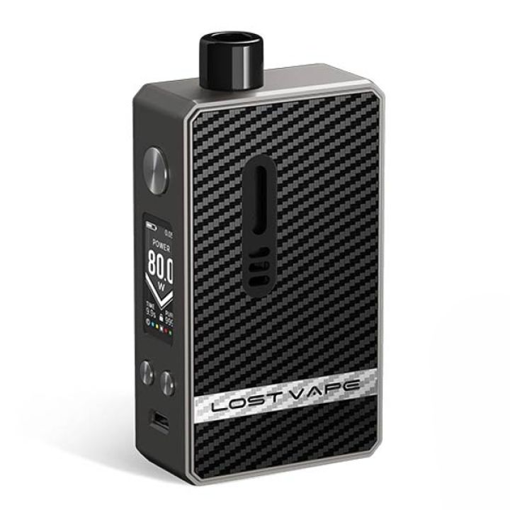 Набор Lost Vape Gemini Hybrid 80W Pod-Mod Kit LSVP-39-B Gunmetal+Carbon Fiber