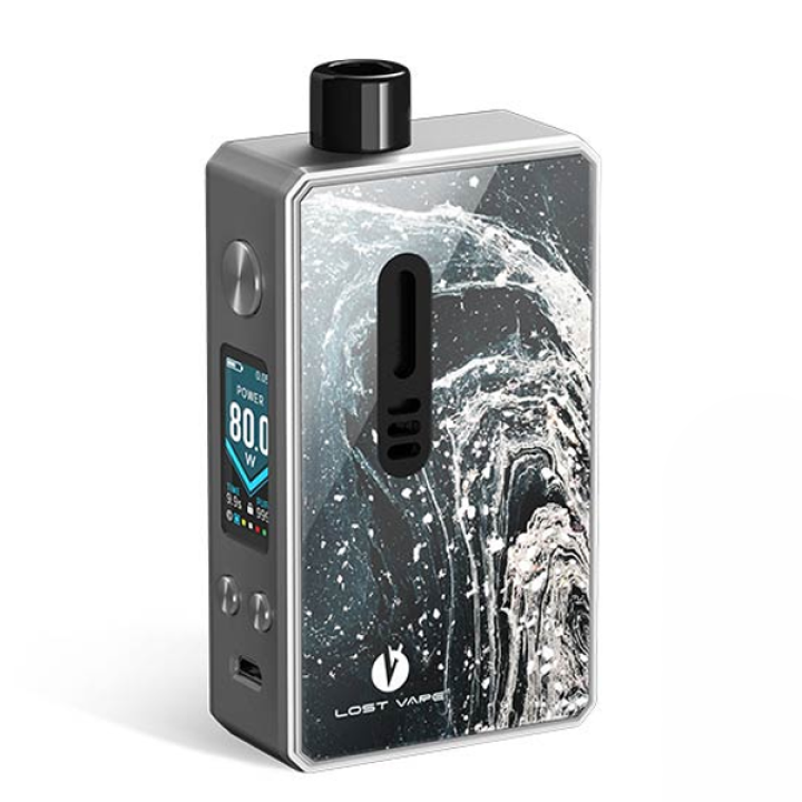 Набор Lost Vape Gemini Hybrid 80W Pod-Mod Kit LSVP-39-D Silver+Glacier