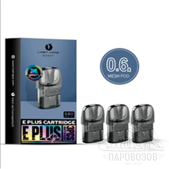E Plus Cartridge (0.6Ω E Plus Cartridge