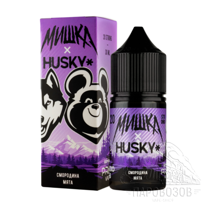 МИШКА HUSKY - Смородина-Мята 30мл 20