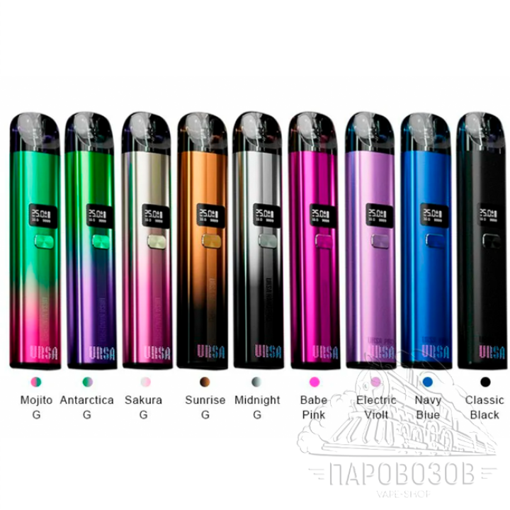 Набор Lost Vape Ursa Nano PRO 900mAh Pod Kit Black Carbon