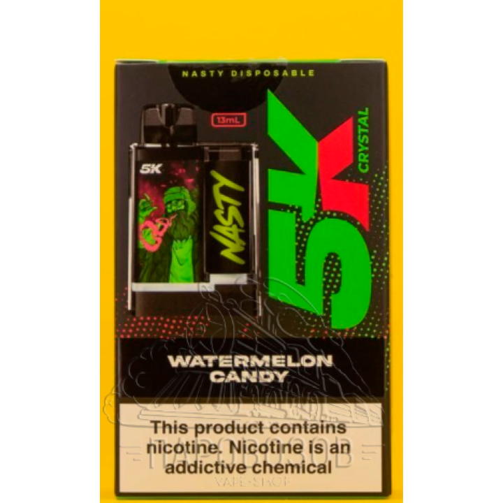Nasty 5K Crystal - Watermelon Candy