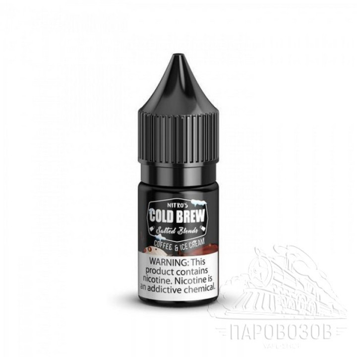 Nitro's Cold Brew SALT COFFEE and CREAM(Кофе со сливками) 10 мл (ДВ)