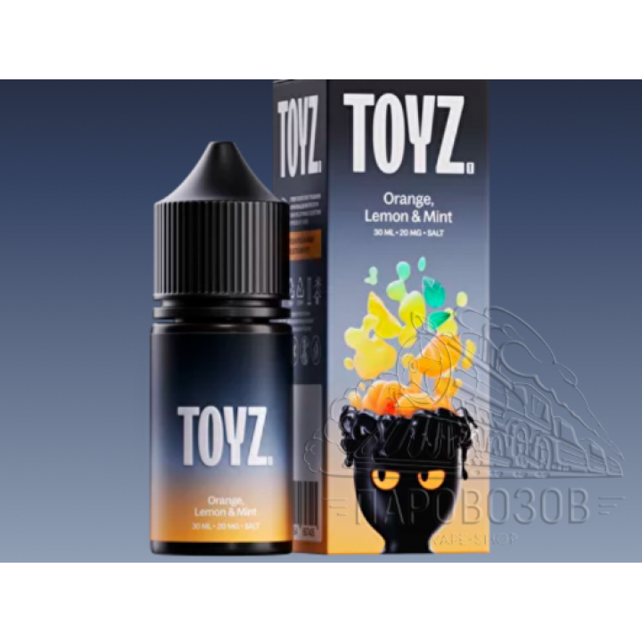 Toyz 20mg (30мл), Апельсин, лимон с мятой