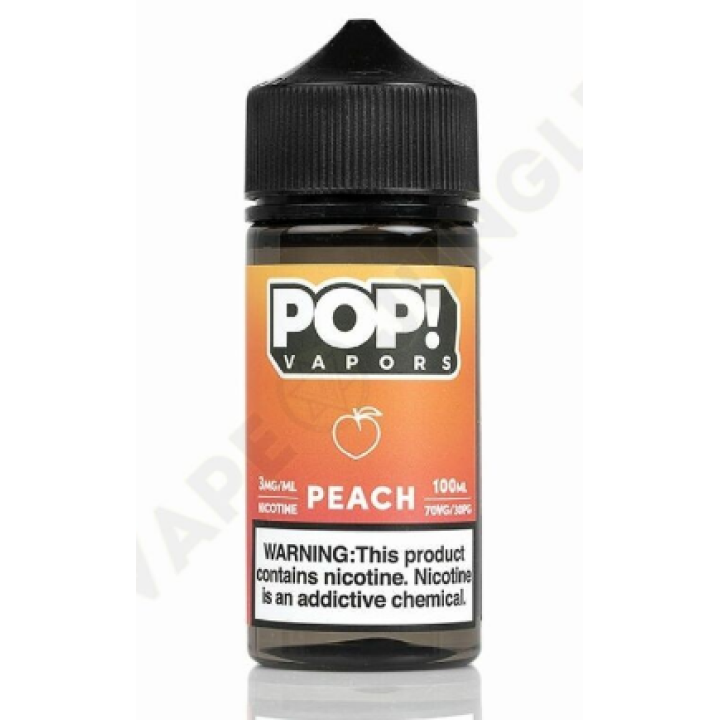 Pop Vapors - Peach Gummies 100ml (3мг)