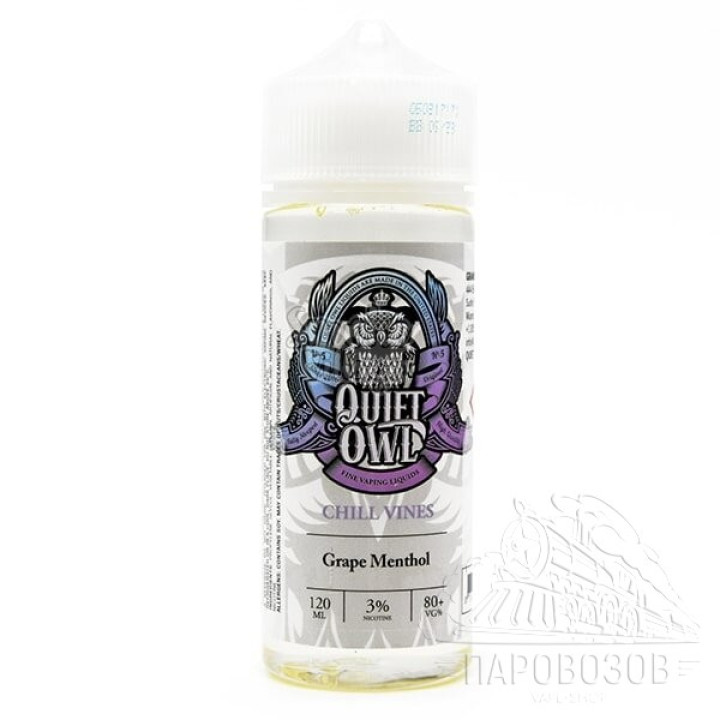 Quiet Owl - Chill Vines 120ml (3мг)