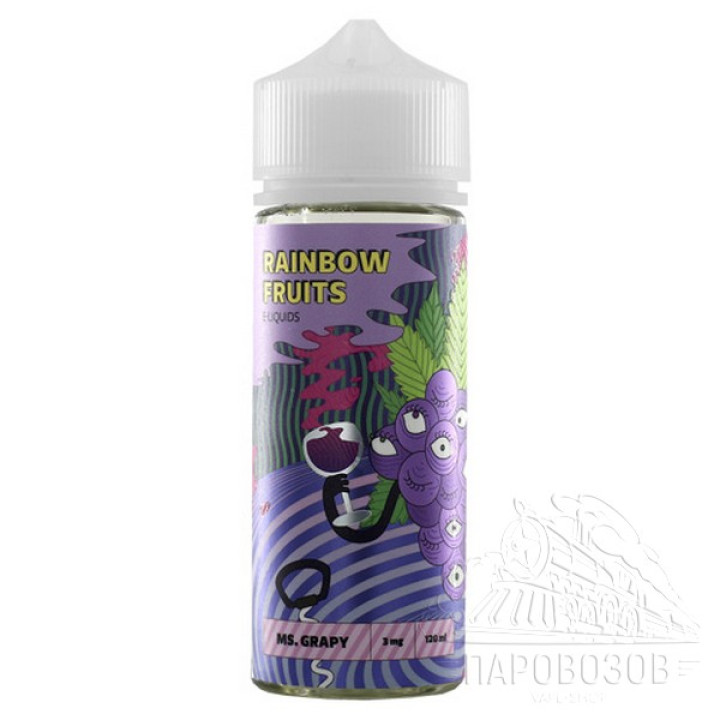 Rainbow Fruits Ms.Grapy 120мл 0мг