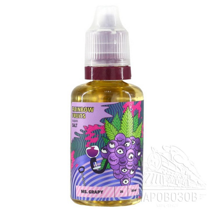 RAINBOW FRUITS SALT STRONG 20mg Ms.Grapy 30ml
