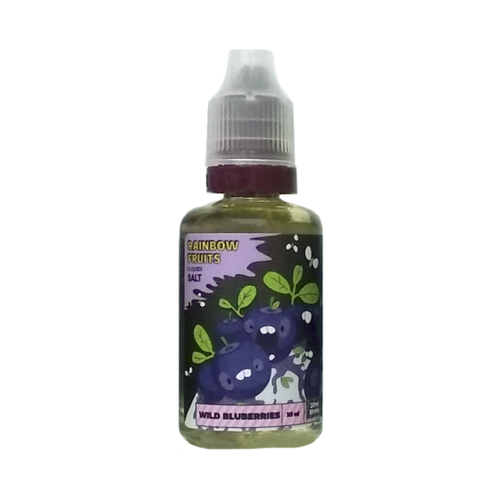RAINBOW FRUITS SALT STRONG 20mg Wild Bluberries 30ml
