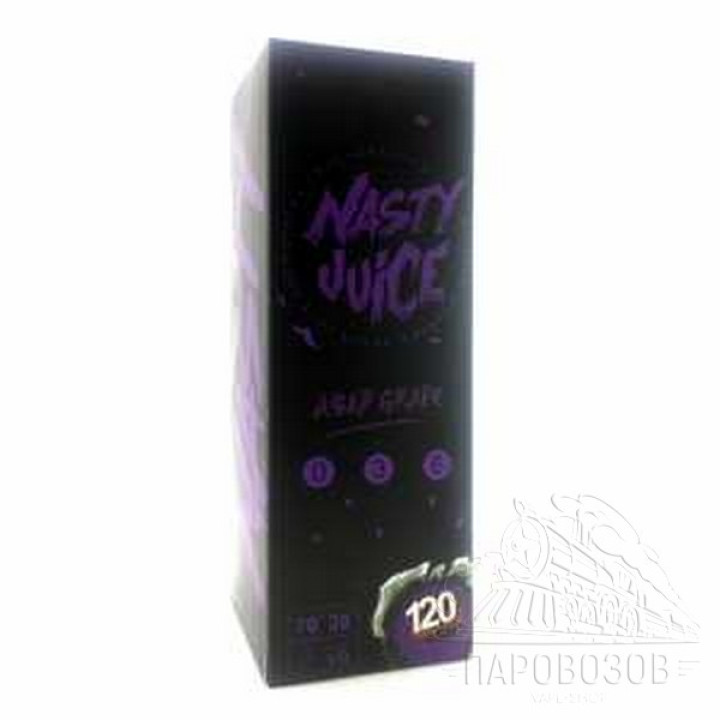 NASTY JUICE - Asap grape - 3 мг - 60 мл metal box clone