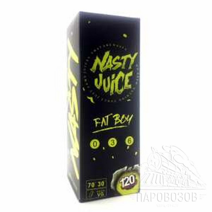 NASTY JUICE - Fat Boy - 3 мг - 60 мл metal box clone