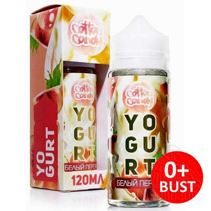 Cotton Candy Yogurt Белый персик 120мл 0мг