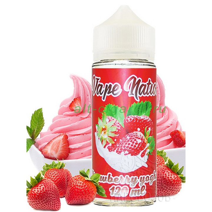 Vape Nation - Strawberry yoghurt