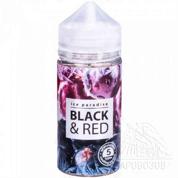 Ice PARADISE - Black & Red