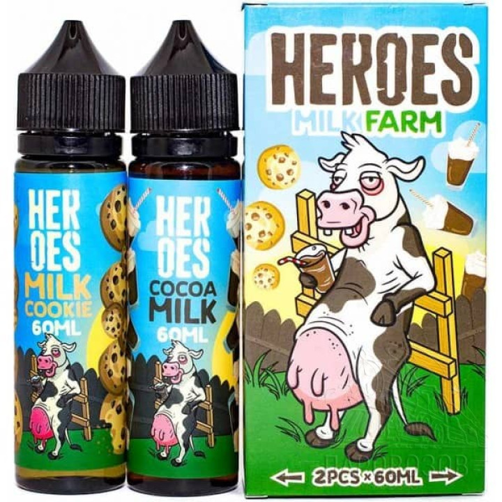 HEROES - MilkFarm Pack 60ml 3mg