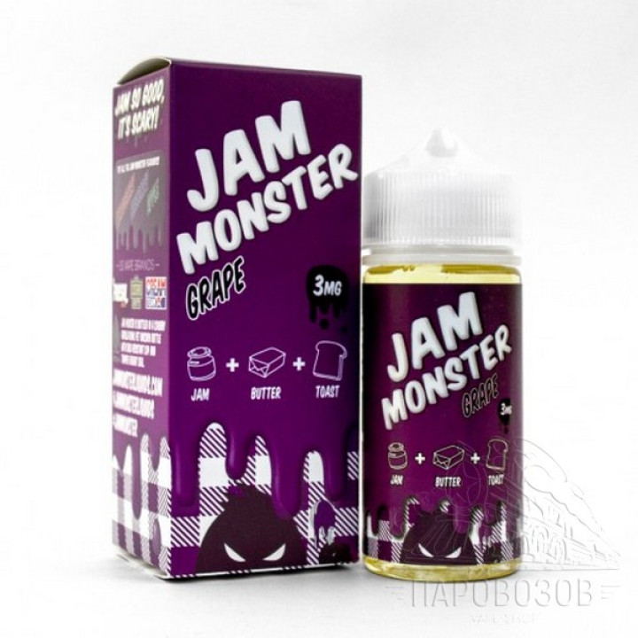 Jam Monster Grape 100мл 3мг
